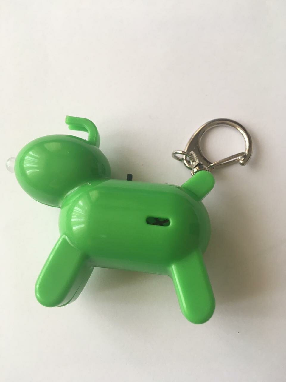 Брелок зеленый для поиска ключей - Собачка - 0