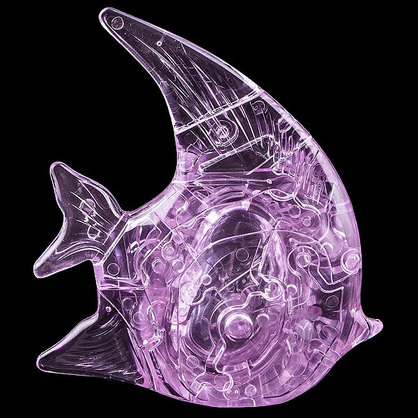 3D Головоломка - Рыбка розовая - 0