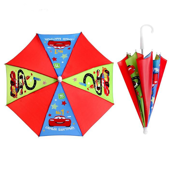 Зонт детский - Тачки - 0