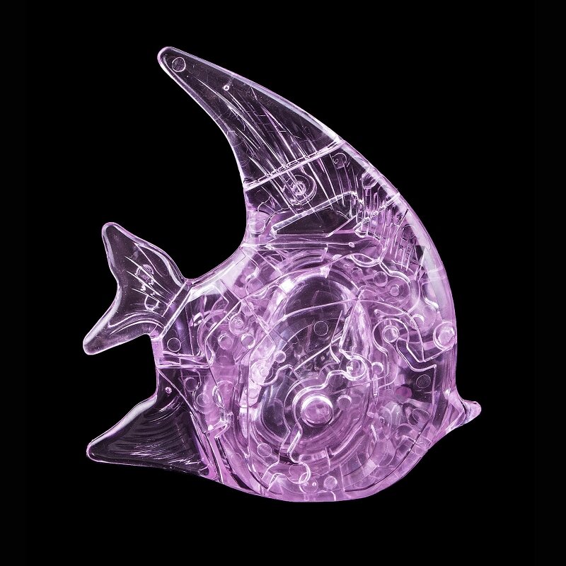 3D Головоломка - Рыбка розовая - 2